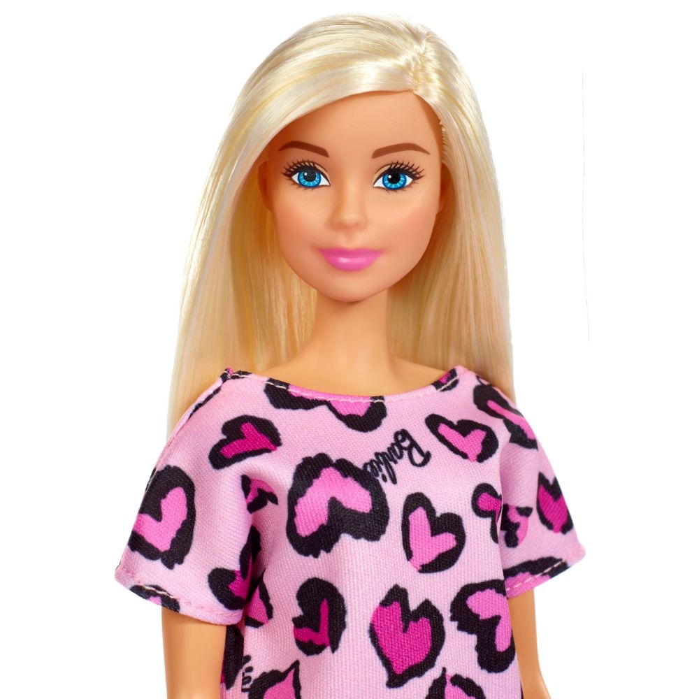 Barbie Bambola con Capelli Biondi e Abito Classico Rosa - MammacheShop