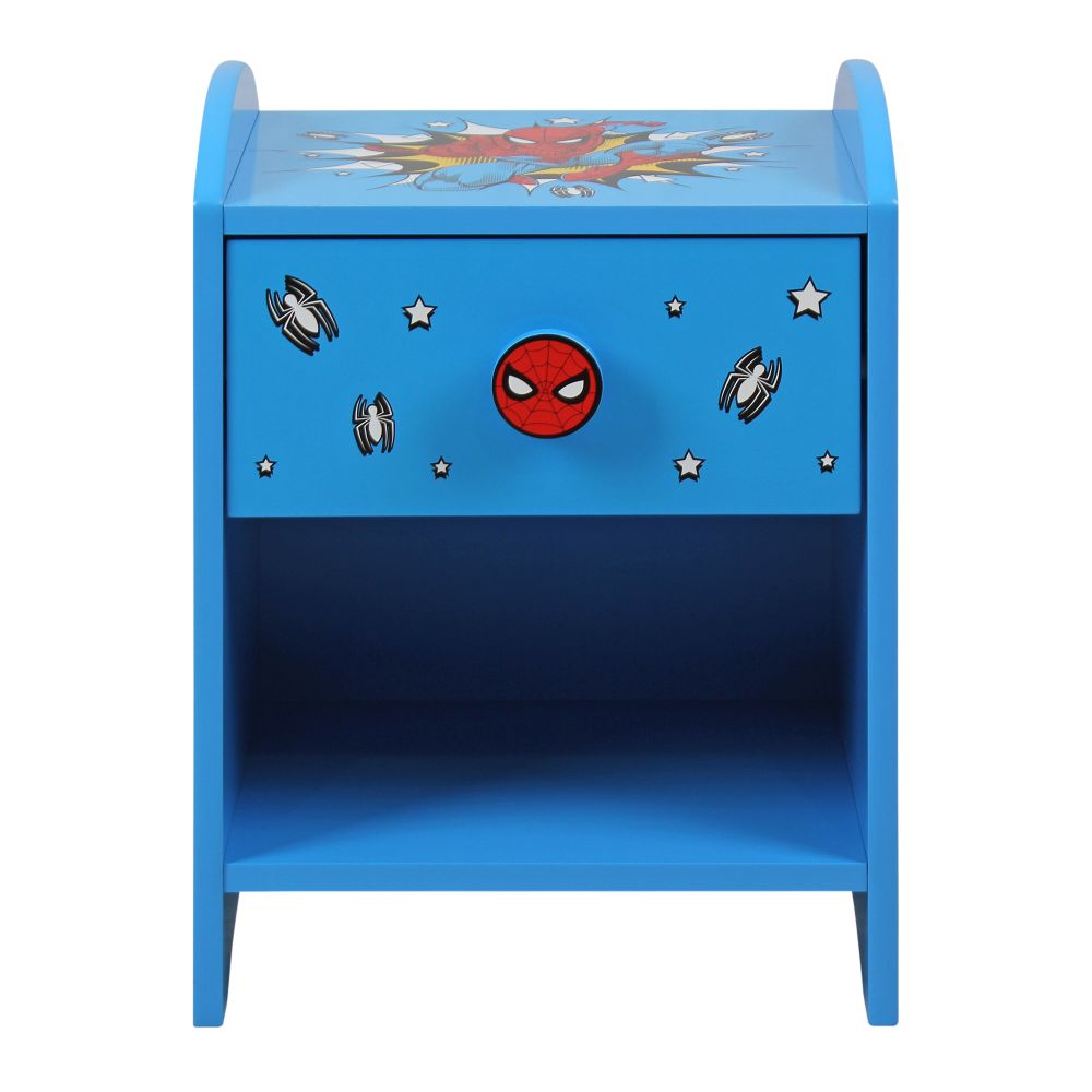 Spiderman Lettino con Cassettoni in legno - MammacheShop