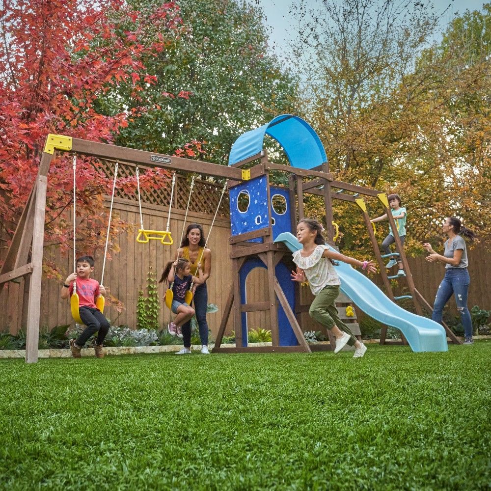 KidKraft Appleton Altalena da Giardino per Bambini, Giochi da