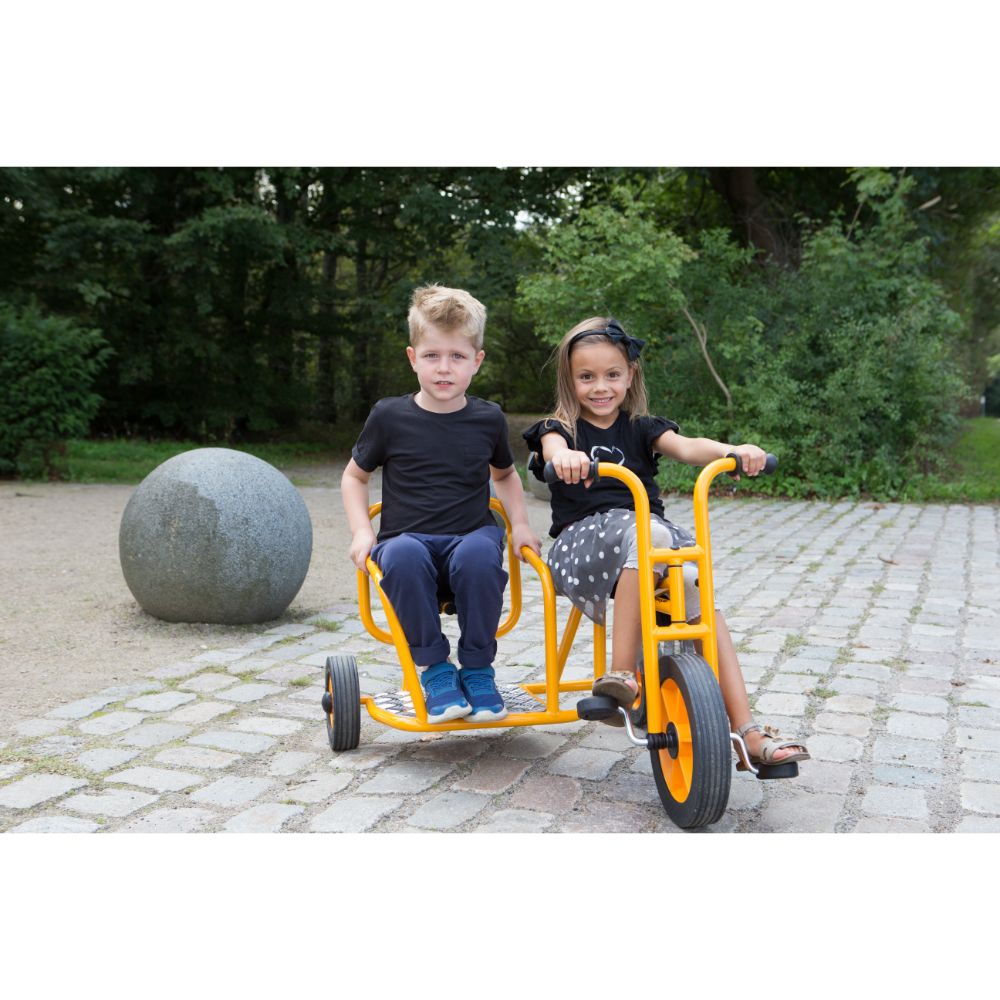 Triciclo Rabo con sedile ospite per bambini Pick Up 1-4 Anni