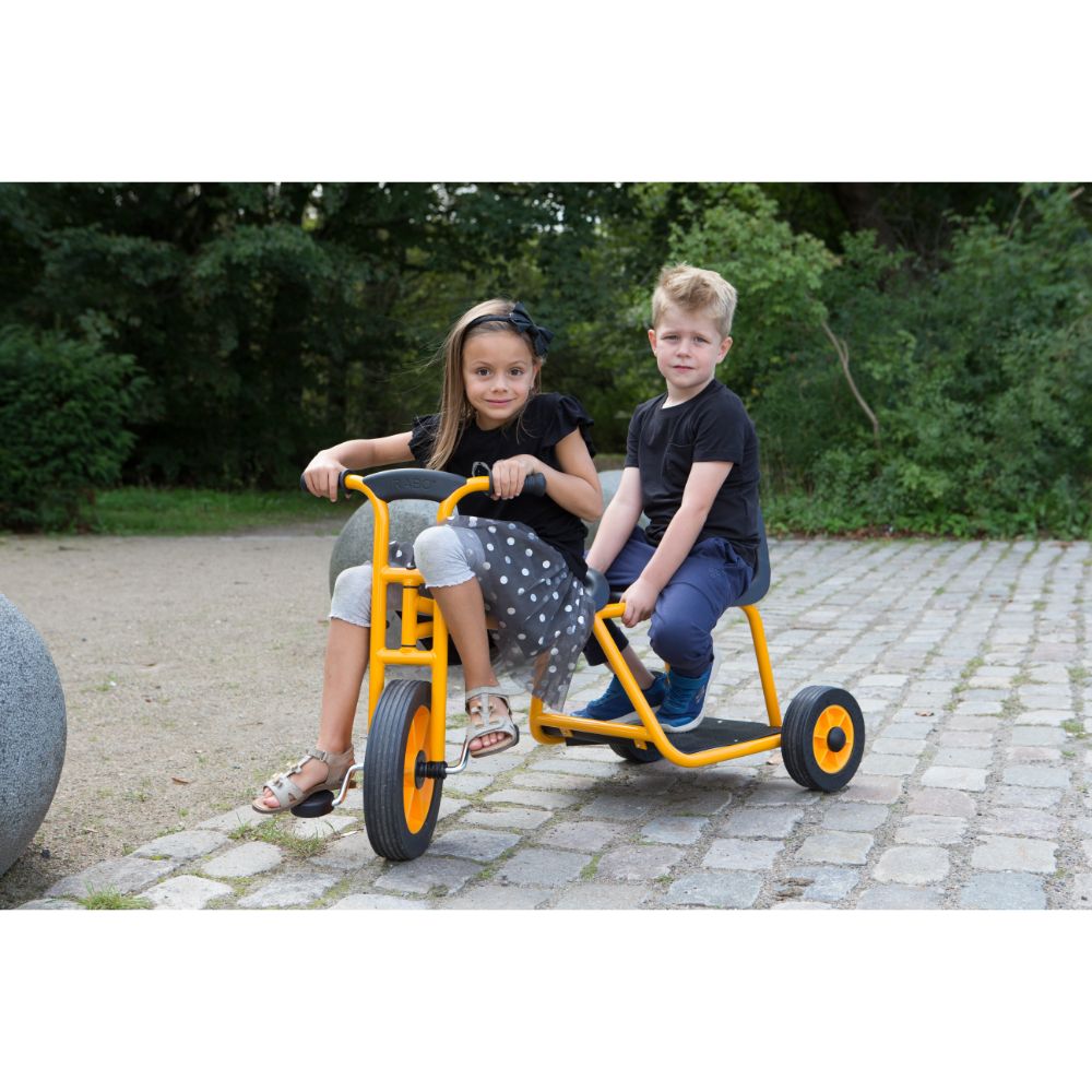 Triciclo con sedile per ospite per bambini Taxi Rabo - MammacheShop