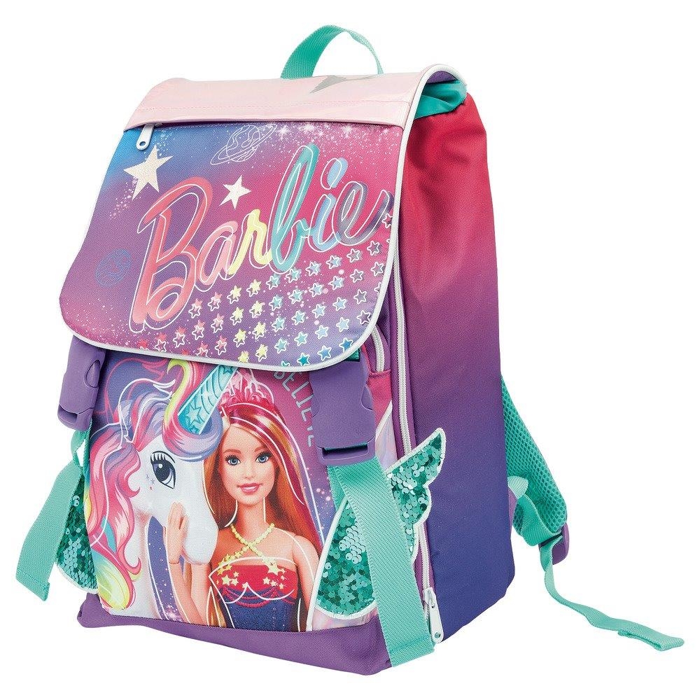 Zaino Scuola estensibile Barbie Auguri Preziosi - MammacheShop