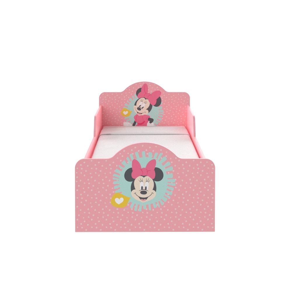 LETTO SINGOLO BAMBINA CAMERETTA LETTINO CAMERETTA DISNEY MINNIE CON 2 OMAGGI