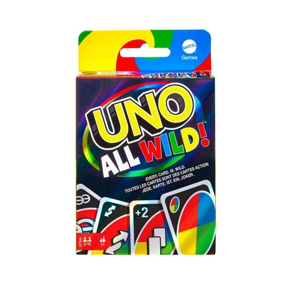 Mattel Games UNO All Wild Gioco di Carte per Famiglie e Bambini 7+ Anni -  MammacheShop