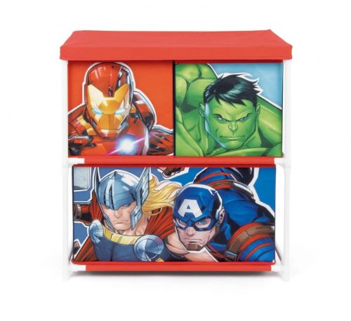 Pouf Avengers Contenitore Portagiochi in Tessuto con Seduta - MammacheShop