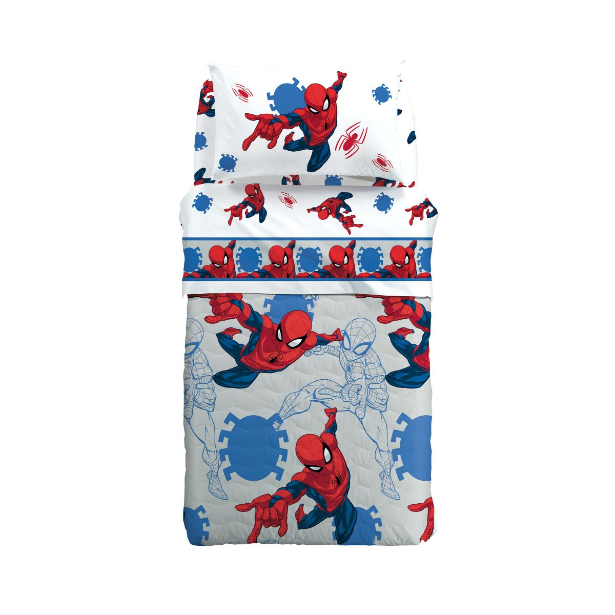 Spiderman Completo Lenzuola per Letto Singolo - MammacheShop